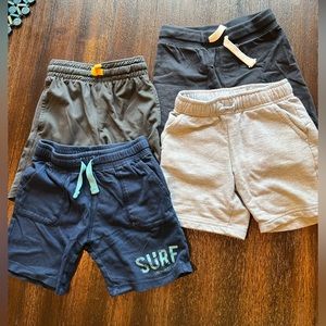 Mixed Brands Lot of 4 toddler shorts